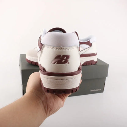 New Balance 550 – Sea Salt Burgundy