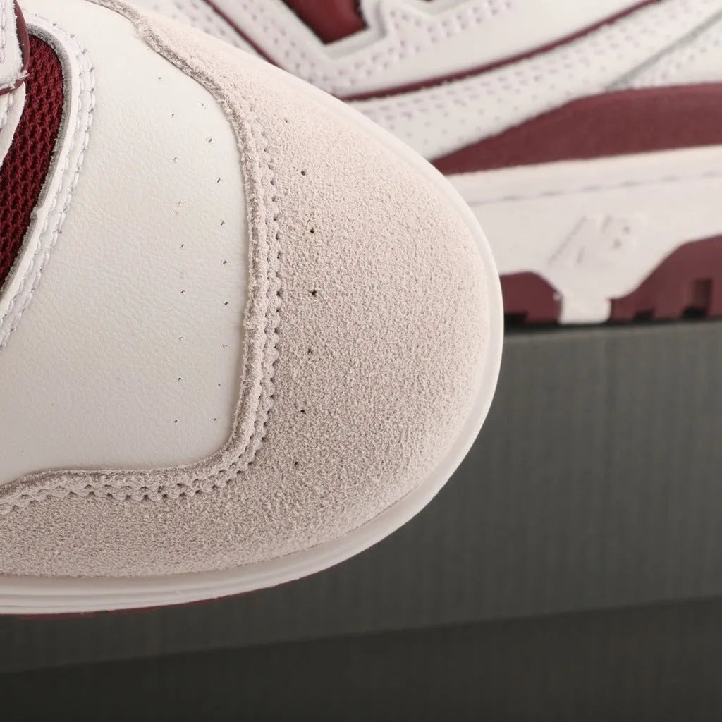 New Balance 550 – Sea Salt Burgundy
