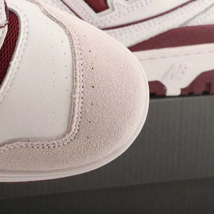 New Balance 550 – Sea Salt Burgundy